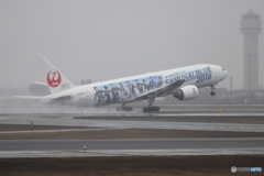 ４月　春まだ遠し千歳空港　No3