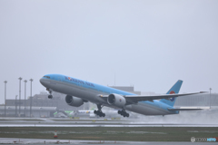 雨の日の新千歳空港　その３