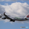 AIRBUS　A350　3号機　羽田へむけ