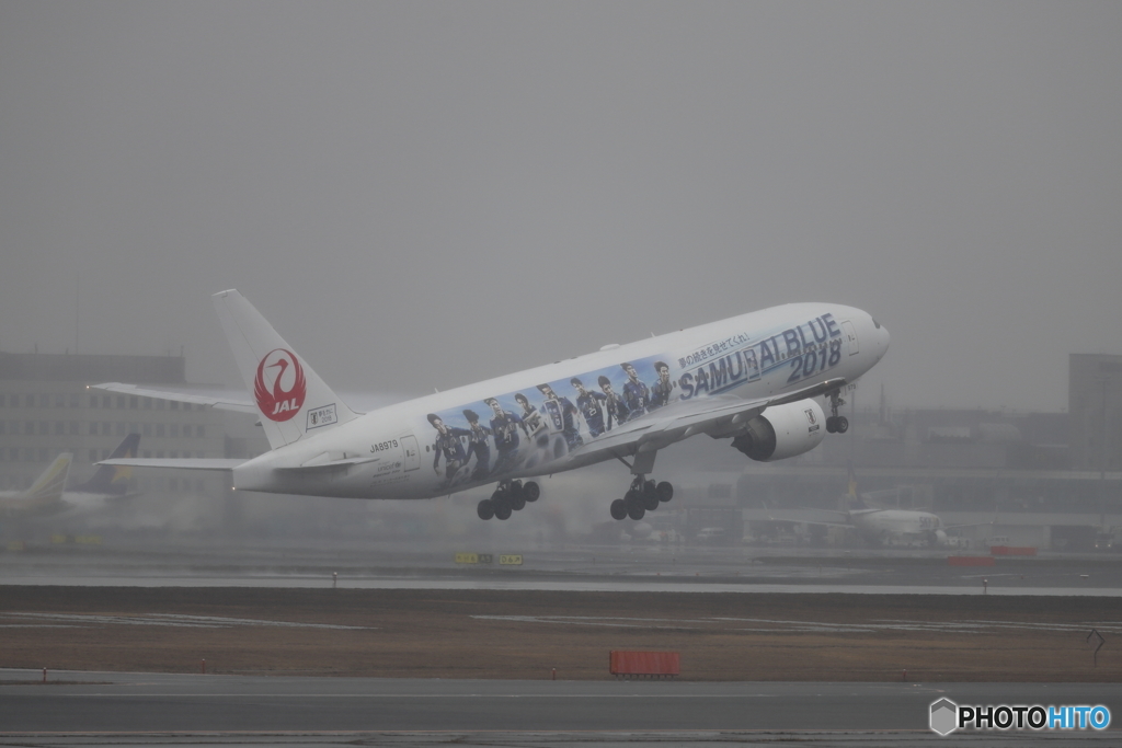 ４月　春まだ遠し千歳空港　No5