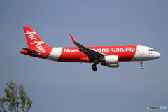 新千歳空港19Rエンド　AirAsia