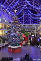 ファクトリーのクリスマスツリー