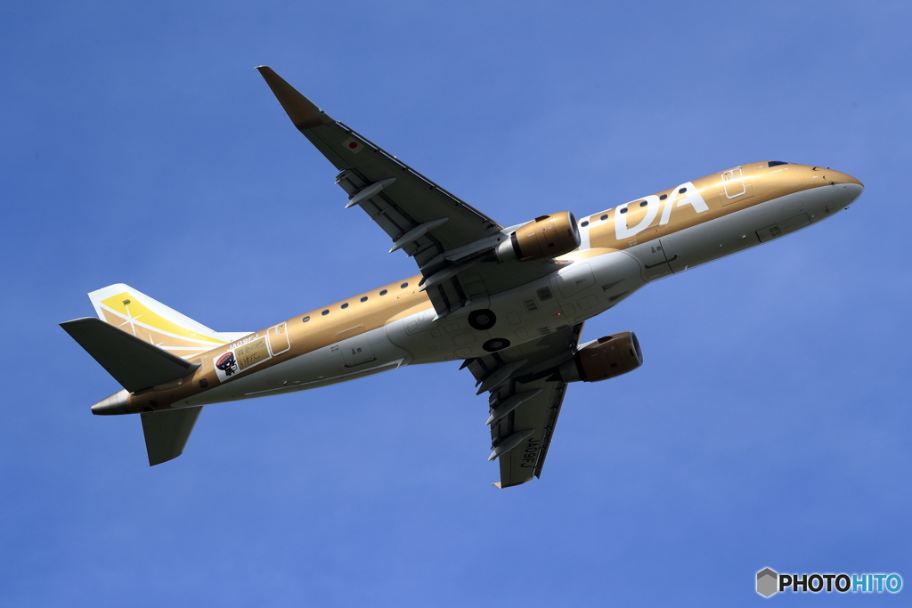 丘珠の空　FDA9号機　ゴールド