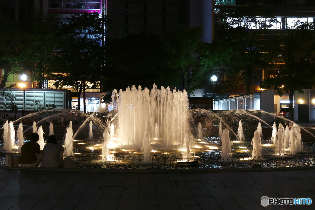 夜の大通公園