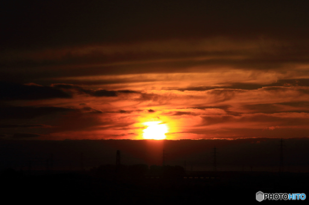 夕日　その１