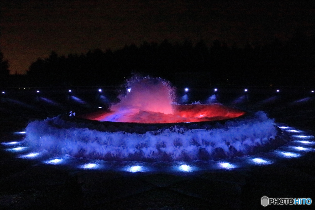 夏の終り　モエレ沼公園　大噴水　No2