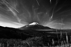 富士と山中湖