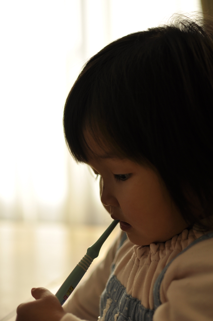 はみがきしながら、、、