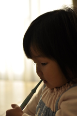 はみがきしながら、、、