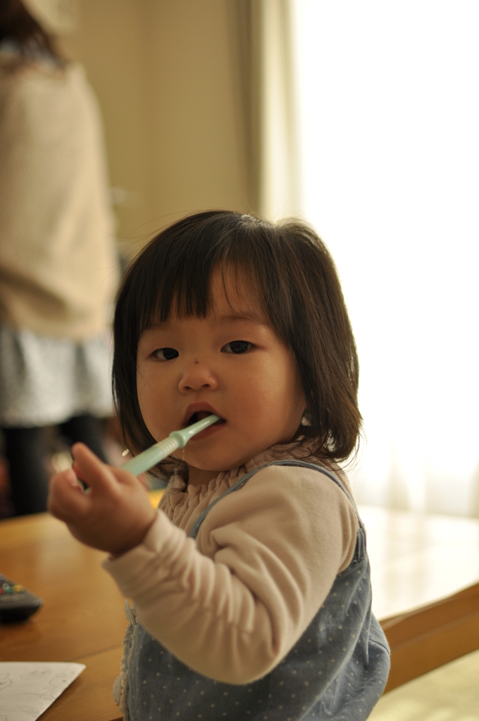 はみがきじょうずかな？