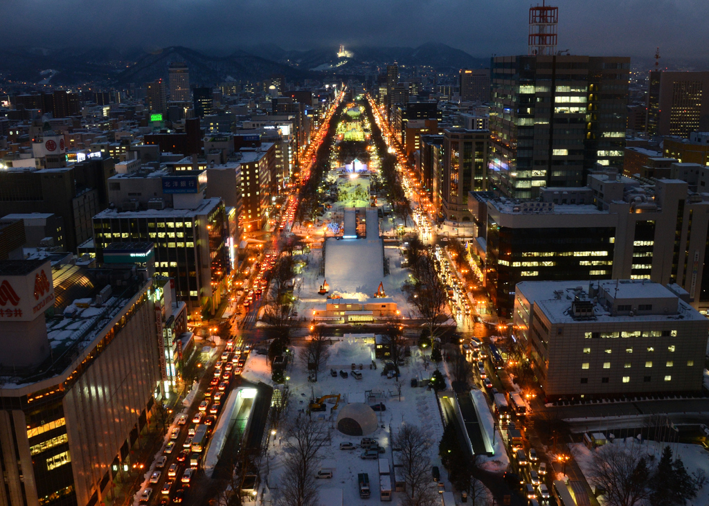 北の夜景