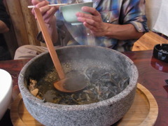 ツーリング２０１２石焼ブラック焼きそば