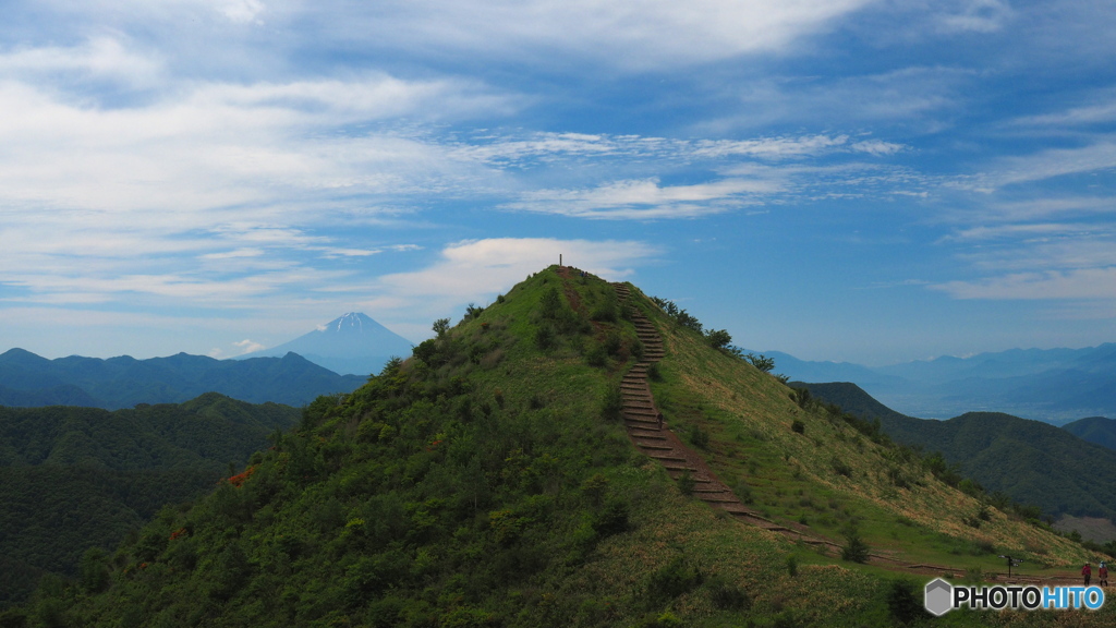 飯盛山×富士山_20240622