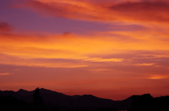 今日の夕景