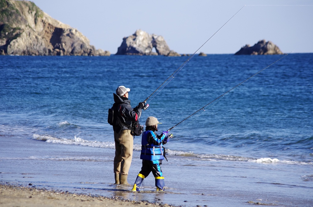 小さな釣り師