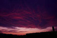 今日の夕景