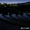 棚田夜景<1>