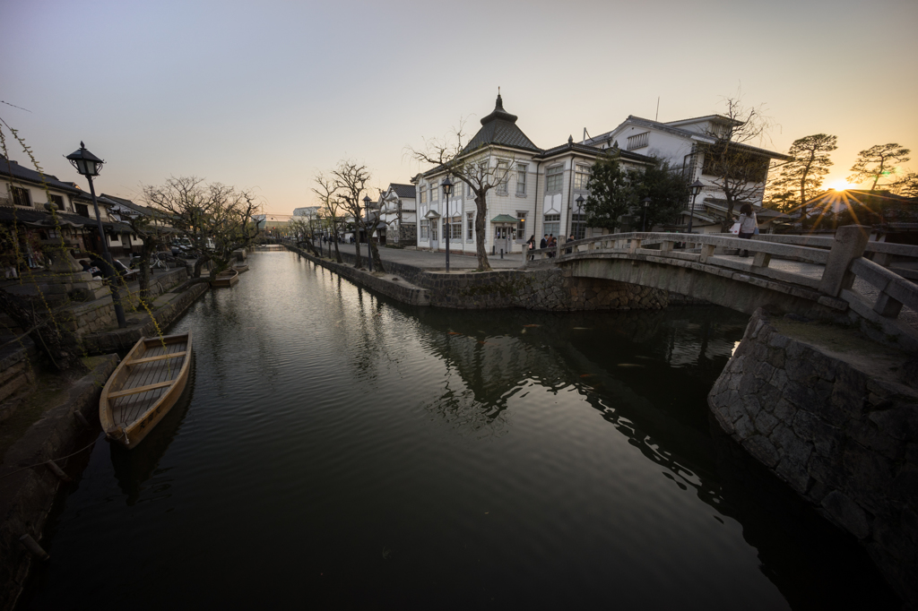 本日の夕日(20150326)