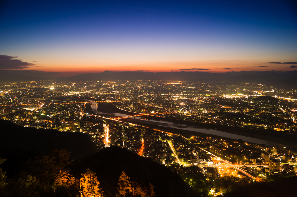 岐阜の夜景<2>