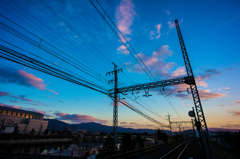 夕方の風景