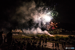 手力火祭り(夏)の風景<フィナーレ！>