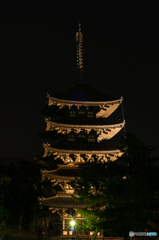 興福寺五重塔ライトアップ