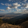 噴煙を上げる阿蘇山<1>