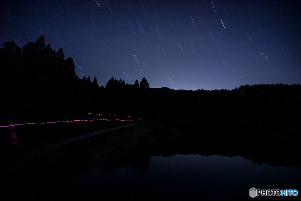 龍王ヶ淵の星空<3>