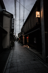 花見小路の暮れ