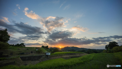 本日の夕日(20170902)