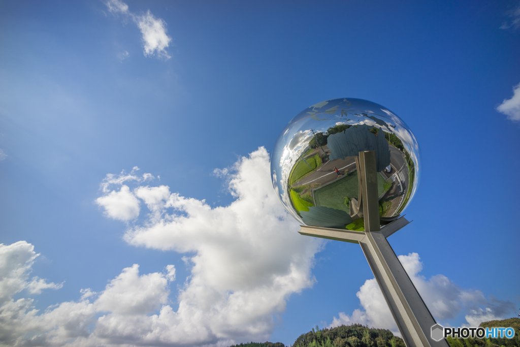 大きな地球儀<1>