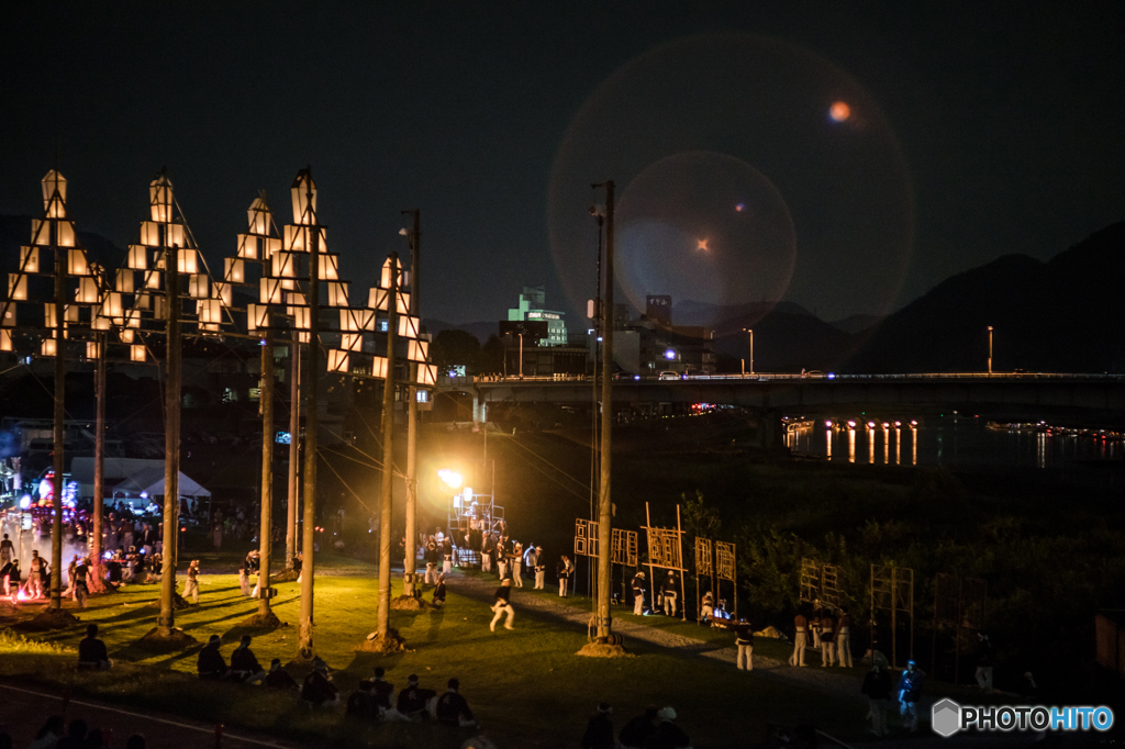 手力火祭り(夏)の風景<6>