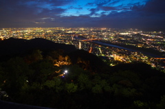 金華山からの夜景 <その2>
