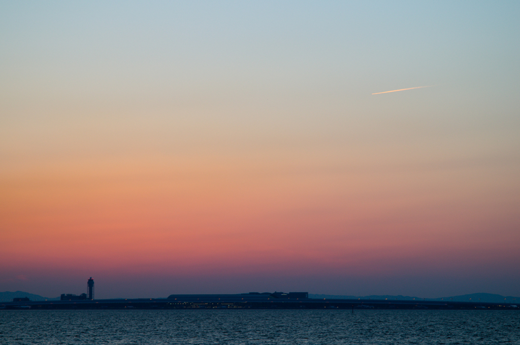 淡き夕暮れ