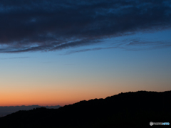 夕空を愉しむ