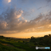本日の夕日(20150815)<換算18mm>
