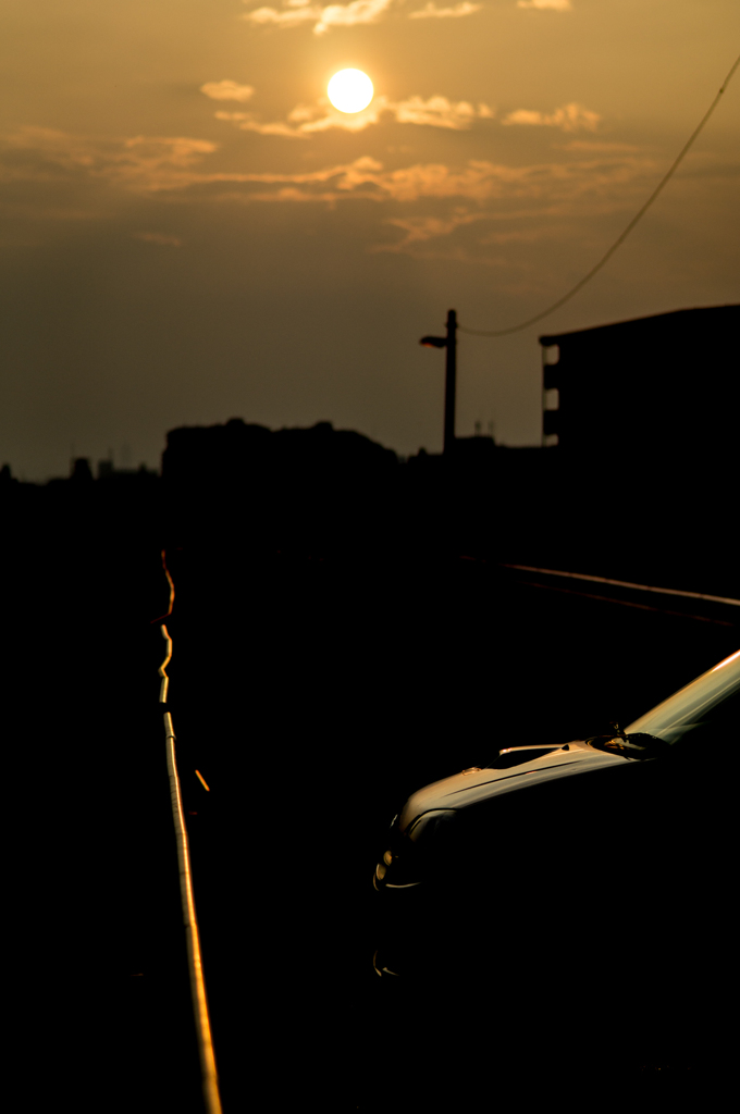 夕日とkei