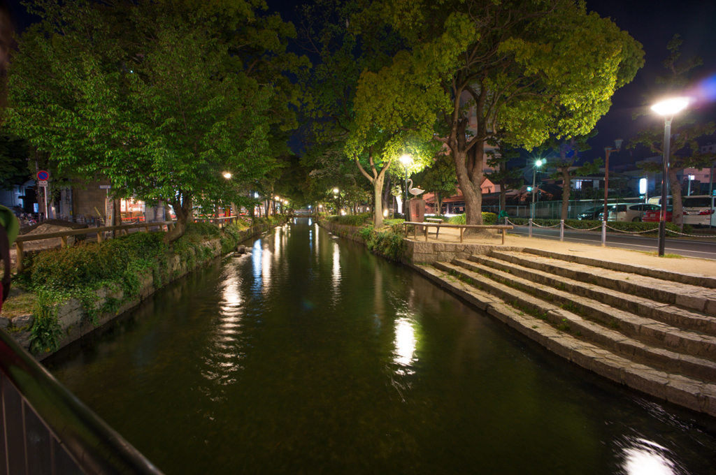 岡山市街の夜景<2>