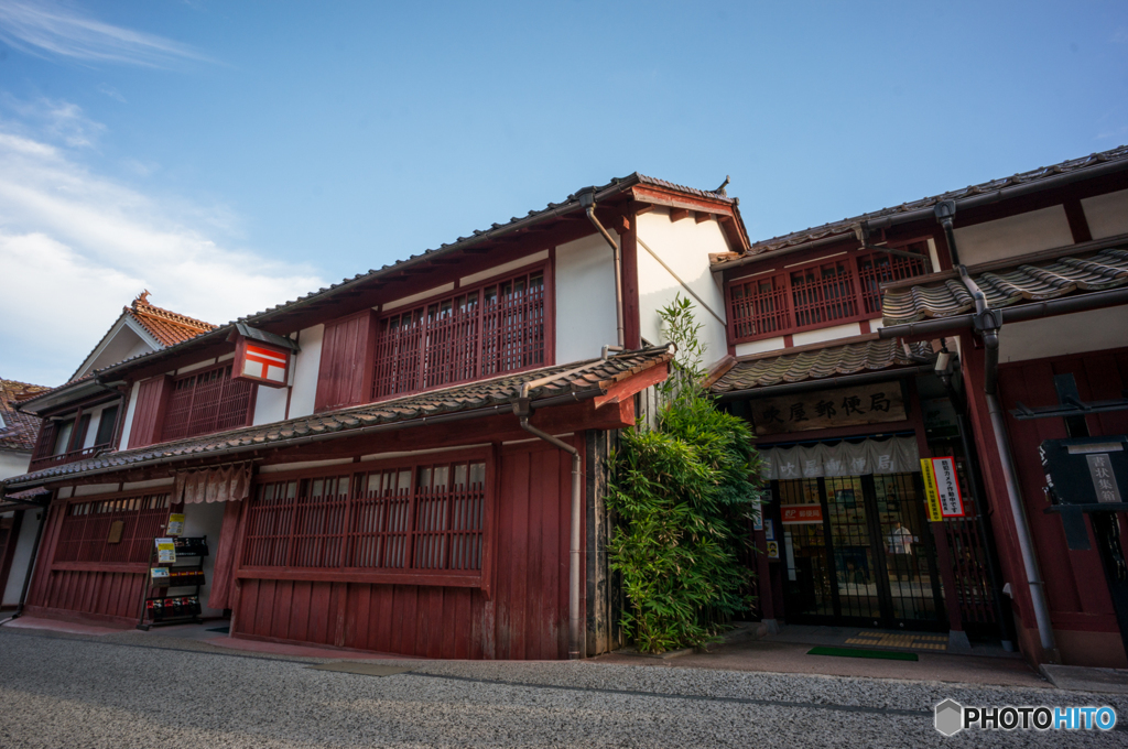 高梁の赤い町並み<4>