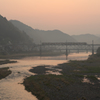吉野川の朝