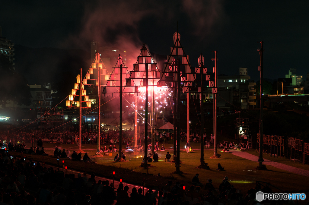 手力火祭り<2>