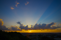 雲と空と光線と1