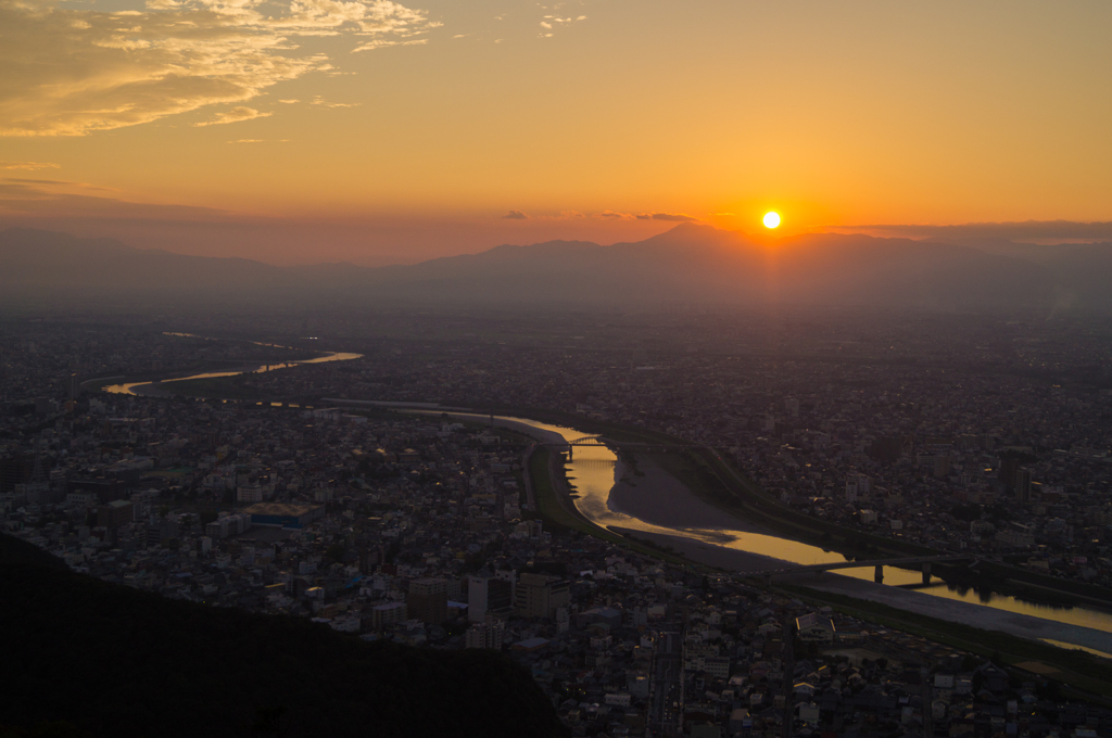 本日の夕日(20140920)<4>