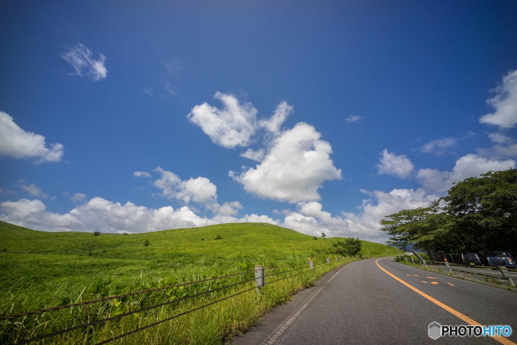 秋吉台の風景<6>