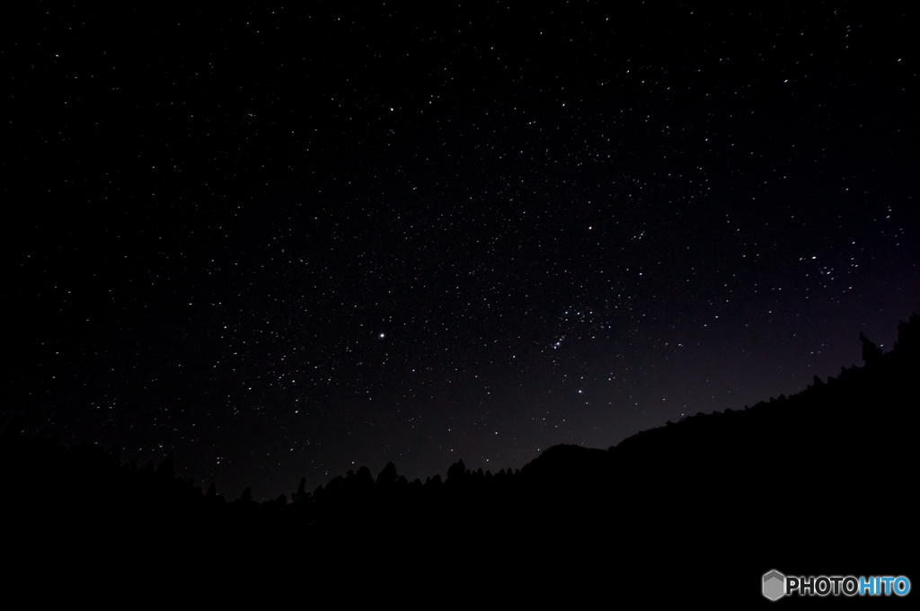 龍王ヶ淵の星空<1>