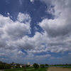 台風の後の雲２