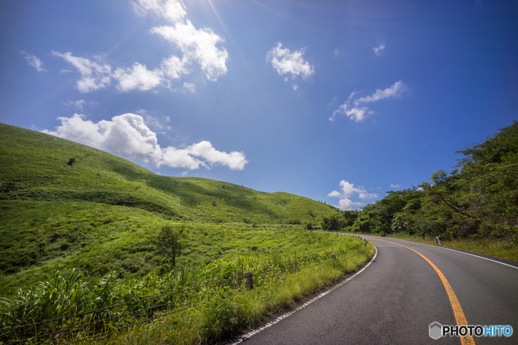 秋吉台の風景<10>