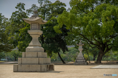 平和記念公園の灯篭