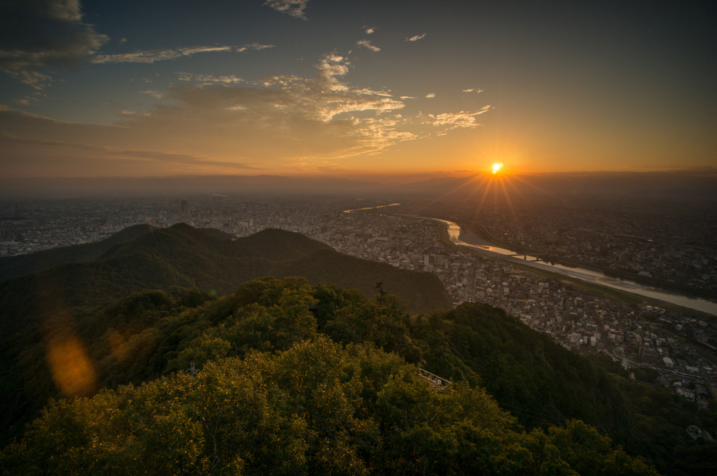 本日の夕日(20140920)<3>