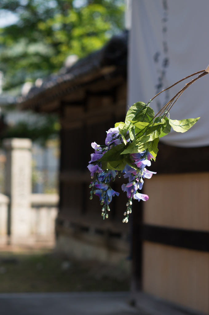 造花でした・・・